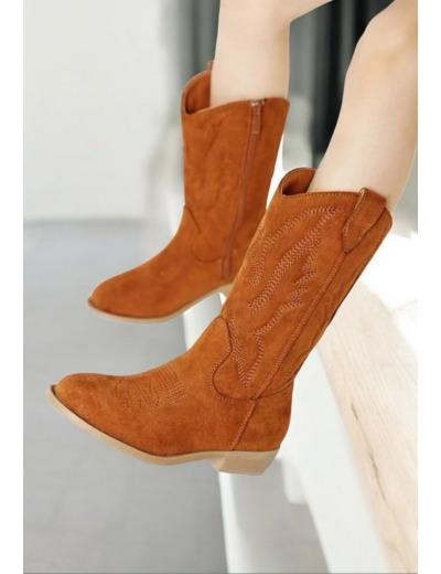 Bottines Tiags Enfant - camel - Shelssy