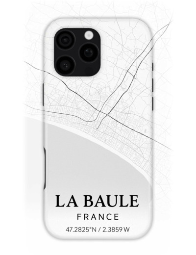 La Baule | Coque de téléphone 3D 2en1 Ultra-résistante