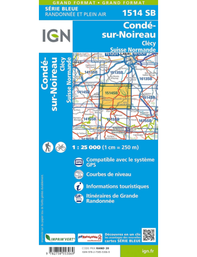1514SB CONDE-SUR-NOIREAU CLECY SUISSE NORMANDE