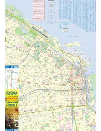 BUENOS AIRES AND ARGENTINA 1:12 500