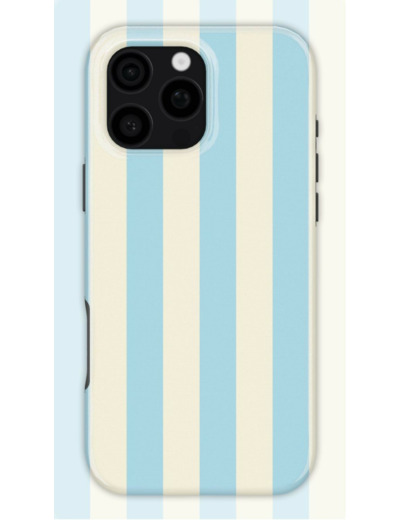 Fluffy Sky Stripes Case | Coque de téléphone 3D 2en1 Ultra-résistante