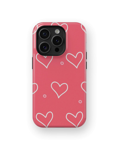Simple Love | Coque de téléphone 3D 2en1 Ultra-résistante