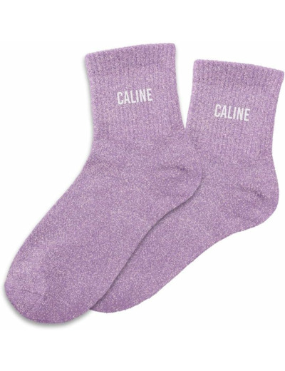 Chaussettes paillettes caline