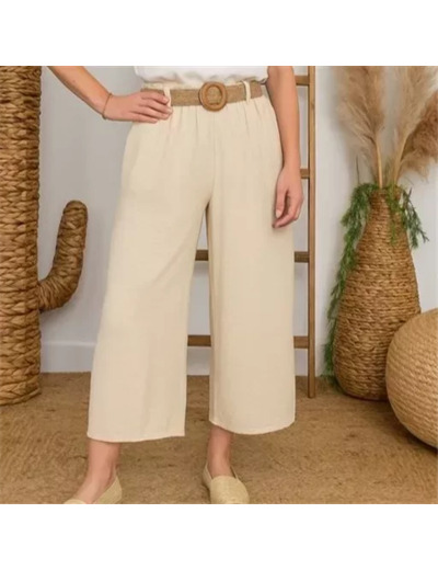 L785- Coupe 7/8ème Flare (Tu)  🇮🇹 (beige)