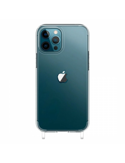 Coque renforcée transparente Skinmoove TPU/PC avec anneau pour iphone 12 Pro Max