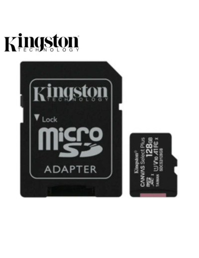 KINGSTON Carte Mémoire MicroSD 64/128/256Go 100MB/s