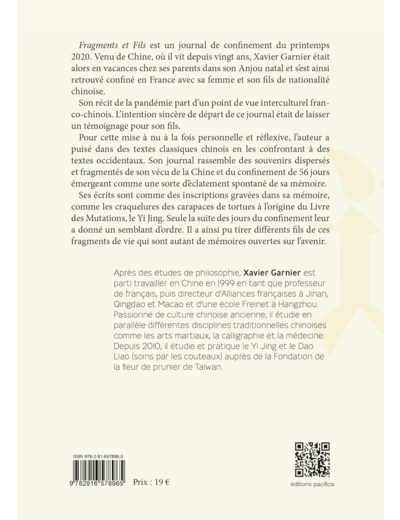 FRAGMENTS ET FILS - JOURNAL DE CONFINEMENT ENTRE LA FRANCE ET LA CHINE AU PRINTEMPS 2020