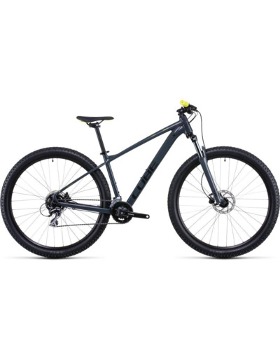 cycle-obsession.com CUBE AIM PRO grey´n´flashyellow vélo VTT