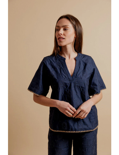 Felicie - Top avec broderie