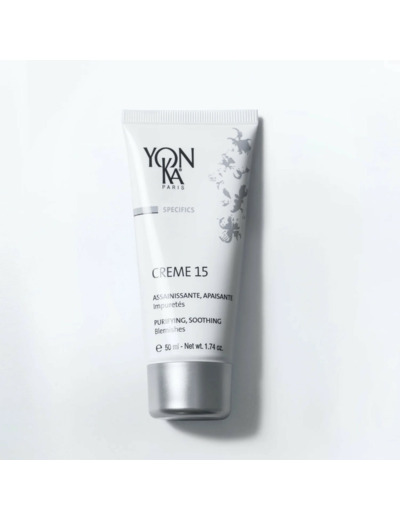 Crème 15 Crème anti-imperfections assainissante