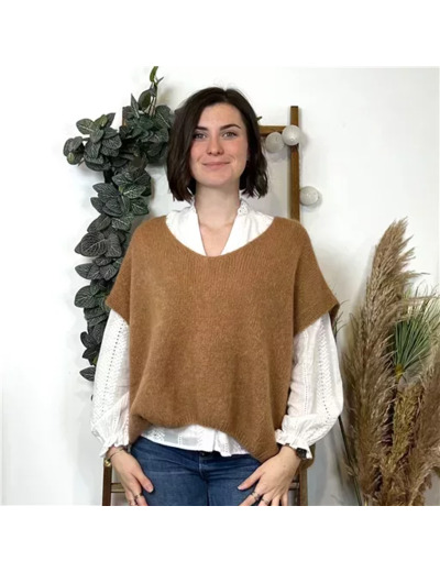 K523- Pull Mohair (Tu) 🇮🇹 (camel)