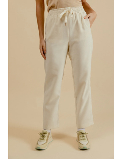 Sandro - Pantalon Beige