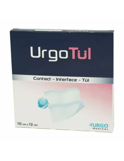 URGOTUL 10 x 12 cm - Boîte/16 - Pansement Interface, Technologie Lipido-Colloïde, TLC