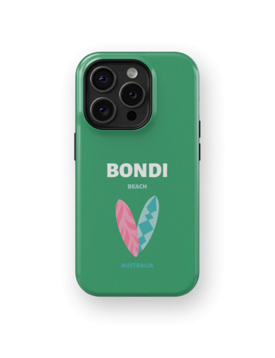 Bondi Beach Case | Coque de téléphone 3D 2en1 Ultra-résistante
