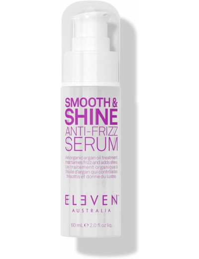 ELEVEN AUSTRALIA Smooth & Shine Anti-Frizz Serum | Un soin léger pour tout type de cheveux - 60 ml