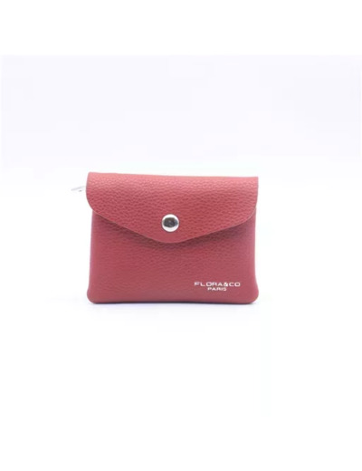P410- Porte Monnaie / Cartes (rouge)