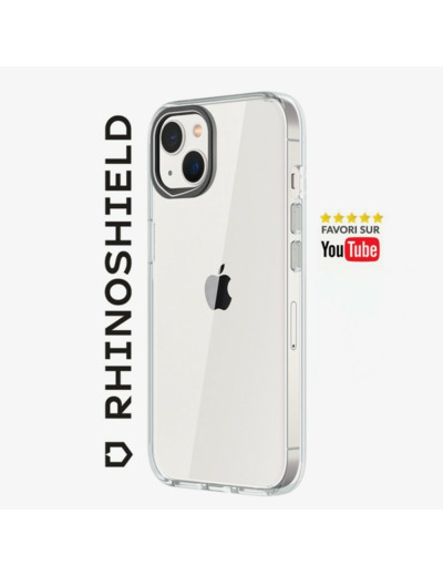 RHINOSHIELD COQUE TRANSPARENTE CLEAR POUR APPLE IPHONE 13/14