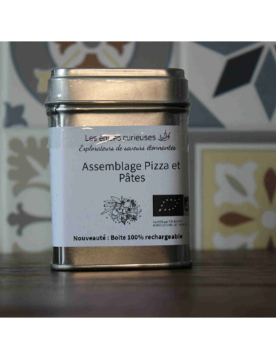 Assemblage Pizza et Pâtes - 40G - Boite métal