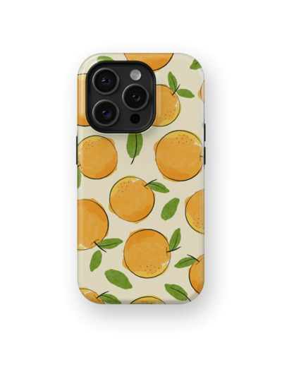 Orange Falls | Coque de téléphone 3D 2en1 Ultra-résistante