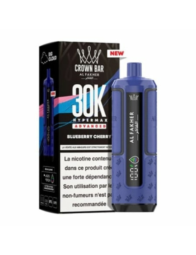 Puff Chicha - Blueberry Cherry - 30K Al Fakher