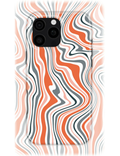 Fiery Flow | Coque de téléphone 3D 2en1 Ultra-résistante