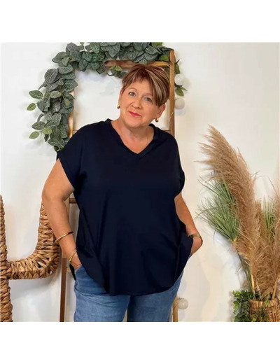 Z114- T-Shirt C'Mélodie (Gt) 🇮🇹 (marine)