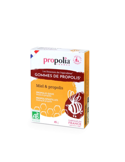Gommes de miel et propolis - Bio (ref: G.254)