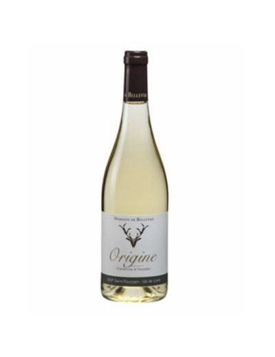 SAINT POURCAIN AOP BLANC  ORIGINE  DOMAINE BELLEVUE
