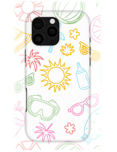 Summer Vibes| Coque de téléphone 3D 2en1 Ultra-résistante