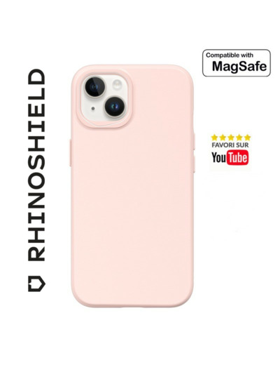 RHINOSHIELD COQUE SOLIDSUIT ROSE CLASSIC COMPATIBLE MAGSAFE POUR APPLE IPHONE 14 PLUS