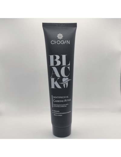 Chogan - Dentifrice Soin Dentaire 100% Bio Charbon Actif Dents Blanches (BLK01) - 115 g