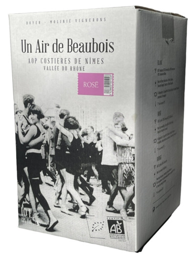 Bib Un Air De Beaubois Rose 5L Rhone