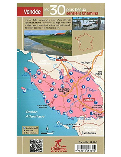 VENDEE LES 30 PLUS BEAUX SENTIERS