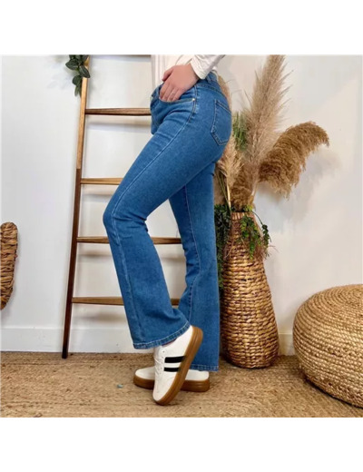 N007- Jean Bootcut (T36-T44) (denim)