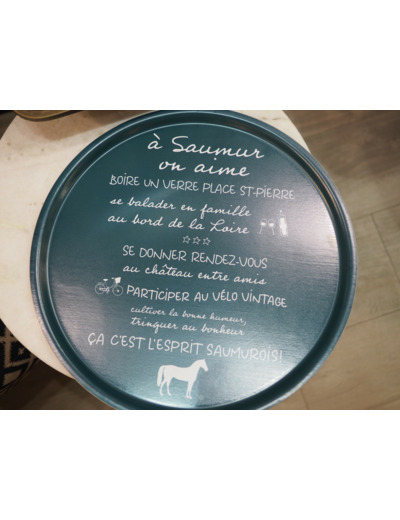 Plateau rond Saumur