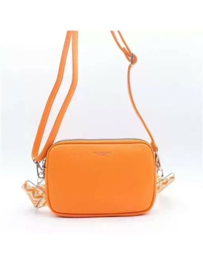 P426- Sac 3 poches Flora&Co (orange)