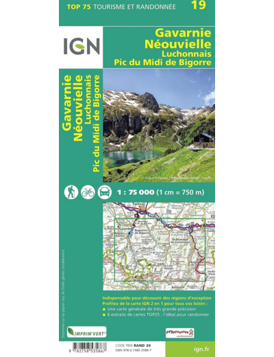 TOP75019 GAVARNIE - NEOUVIELLE LUCHONNAIS PIC DU MIDI DE BIGORRE