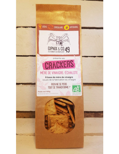 Crackers vinaigre échalote