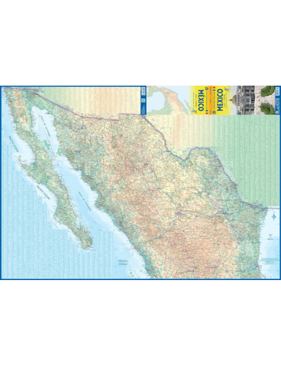 MEXICO 1:200'000 - MEXICO CITY, GUADALAJARA, OAXACA (WATERPROOF)