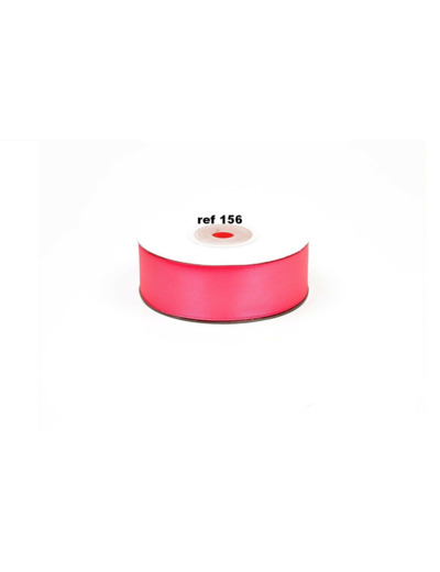 Ruban satin rose flash 156 largeur 25 mm