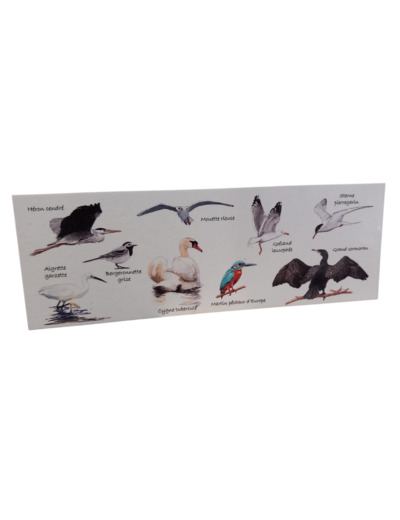 Marque-page reproduction aquarelle