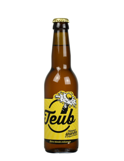 Biere Blonde Brasserie Teub Bout 33 Cl