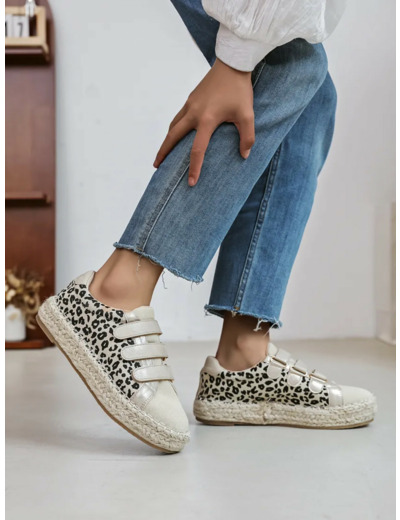 Baskets espadrille Beige - Lila - Findlay