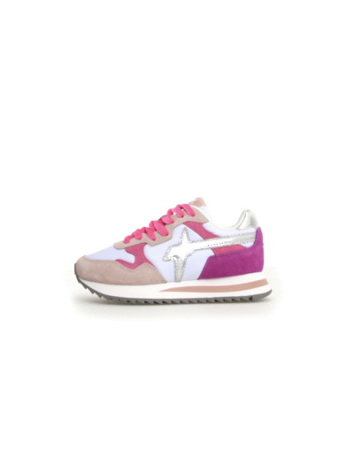 Tally - J - Beige/White/Fuschia - W6YZ