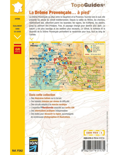 LA DROME PROVENCALE A PIED - REF P262