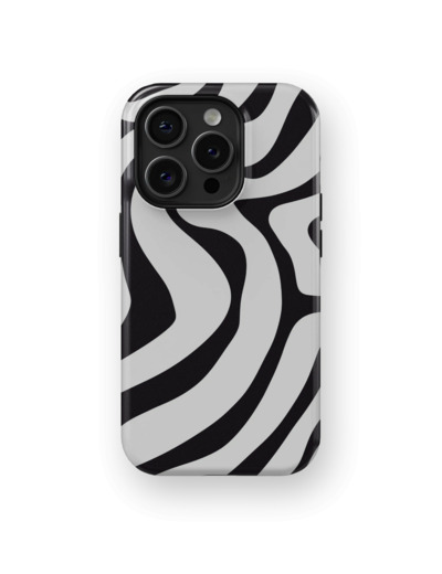 Monochrome Flow | Coque de téléphone 3D 2en1 Ultra-résistante