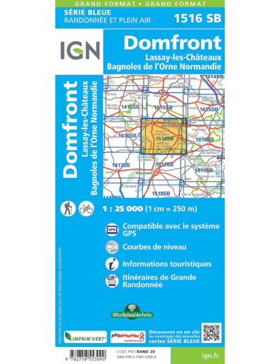 1516SB DOMFRONT LASSAY-LES-CHATEAUX BAGNOLES-DE-L'ORNE