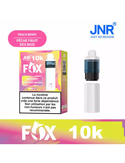 JNR FOX - Puff 10k Peach Berry