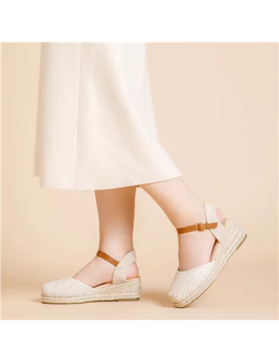 R419- Compensées Lady Glory (T36-T41) (beige)