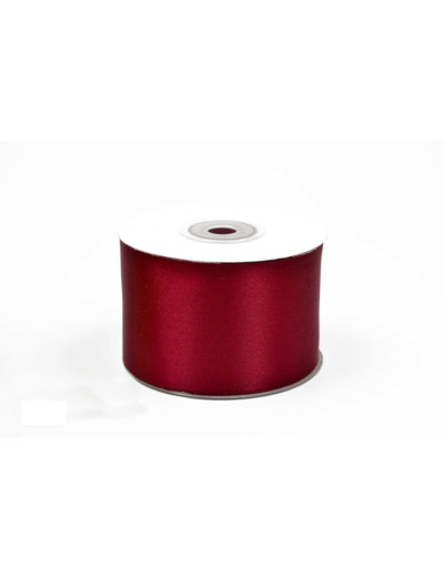 Ruban satin bordeaux 270 largeur 50mm